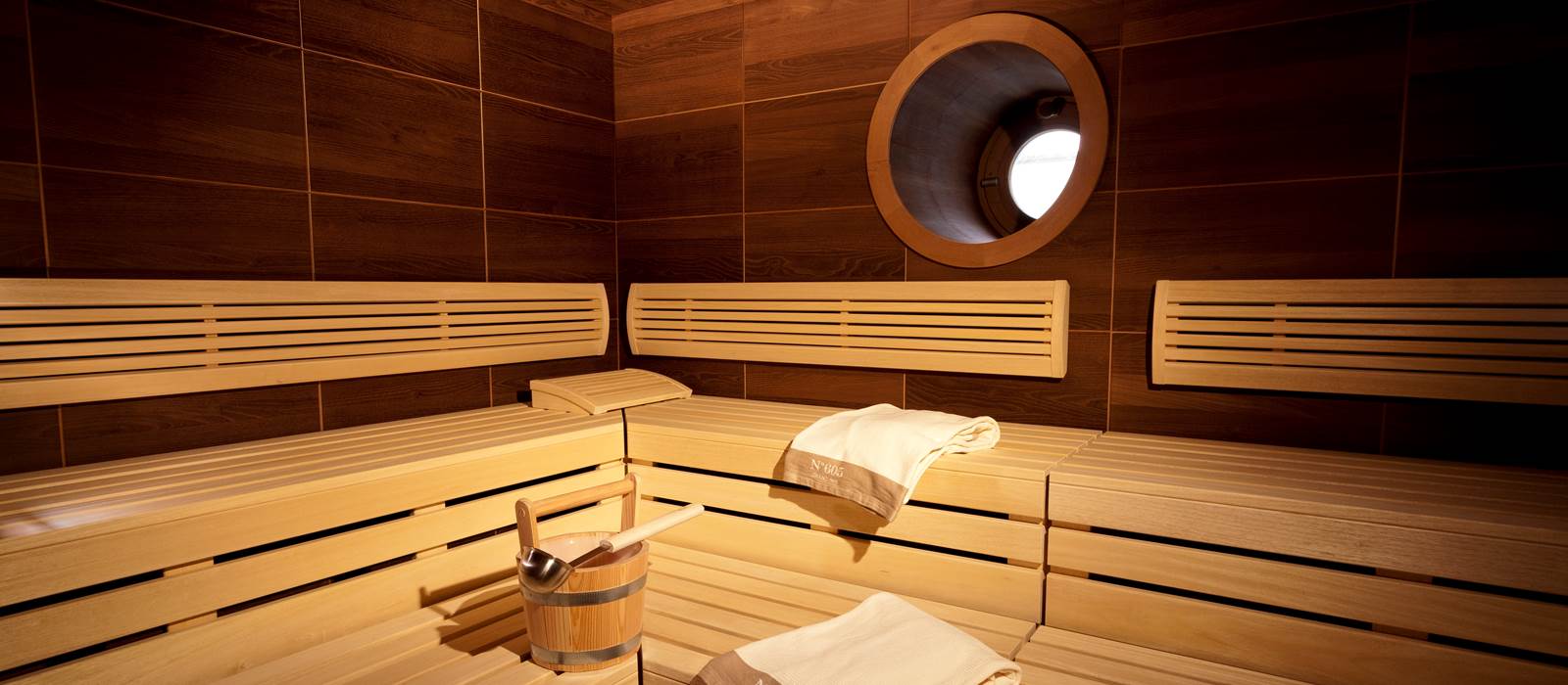 Sauna and steam room in Vienna